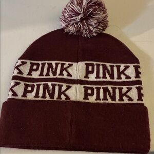 Pink Kids Pom-Pom Beanie